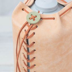 大きな革の鍋つかみ＆鍋敷き(ダブル) その他キッチン小物 LEATHACT