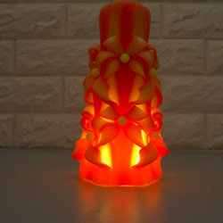 CutNCarve裝飾藝術蠟燭/Decorative Art Candle - Eclat (8") Pink 第5張的照片