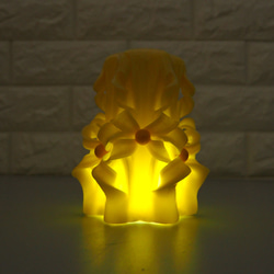 CutNCarve裝飾藝術蠟燭/Decorative Art Candle - Eclat (5") Yellow 第4張的照片