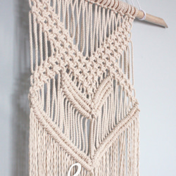 波西米亞風格編織掛毯•牆壁掛飾•繩結•嬉皮•Boho•macrame•tapestry•wall hanging 第2張的照片