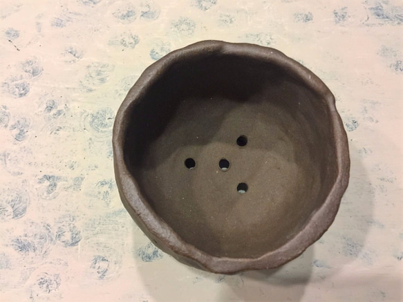 円の周りを少し、_鉢植えフラワーポット陶器の調理器具をつまん 4枚目の画像