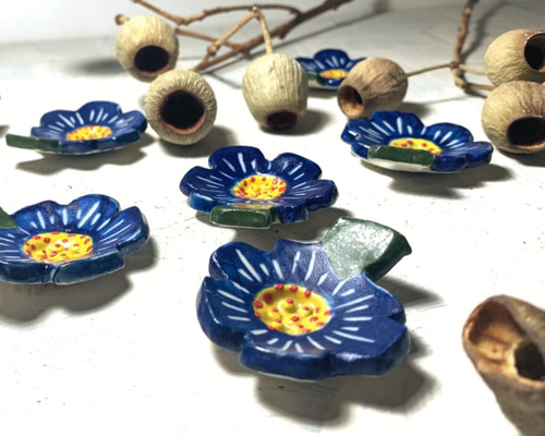 ハンドメイド　陶芸　箸置き 0_813770d13232aa7e901c40b1a593