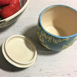 普普風印象罌粟花系列-附蓋咖啡杯_陶器馬克杯 第3張的照片
