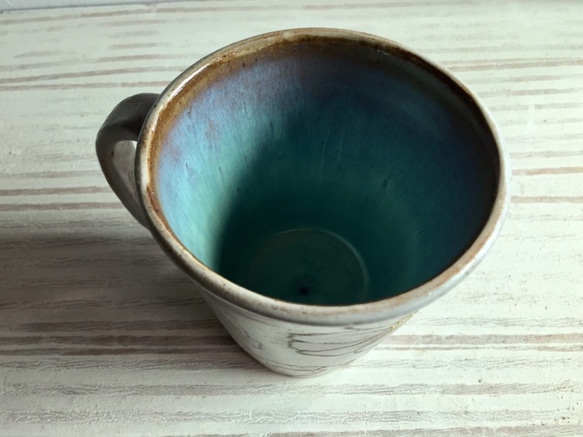 Iceberg Grey Poppy Coffee Cup_Crockeryマグ 5枚目の画像