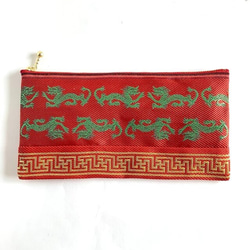 畳縁　笔盒　錢包　日式　龍　中國傳統圖案 第6張的照片