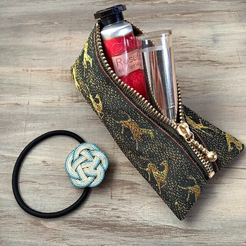 畳縁金馬 バッグ ポーチ 限定品3点 楽天市場】畳縁 ポーチの通販