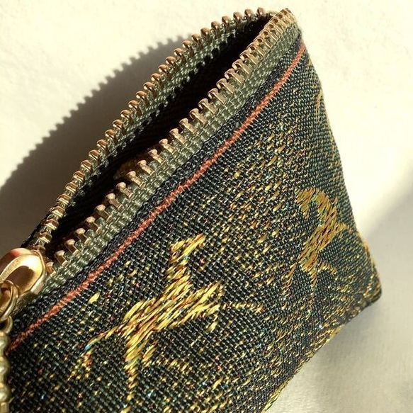 畳縁　筆盒　馬模式　金馬　日式 第4張的照片