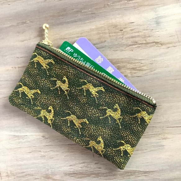 畳縁　筆盒　馬模式　金馬　日式 第8張的照片