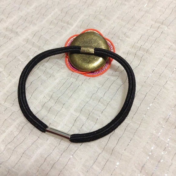 水引“Mizuhiki”製作　維生素的顏色　花藝設計　髮飾　日式 第3張的照片