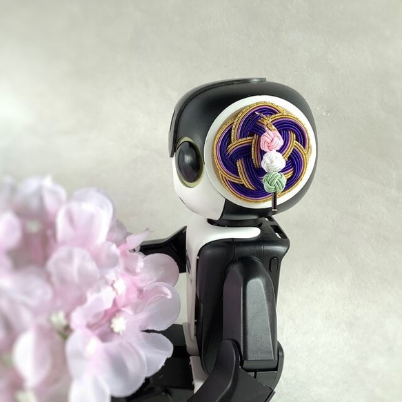 水引“Mizuhiki”製作　日本甜點　耳環　「Wagashi」「Dango」　花視圖　 日式 第5張的照片