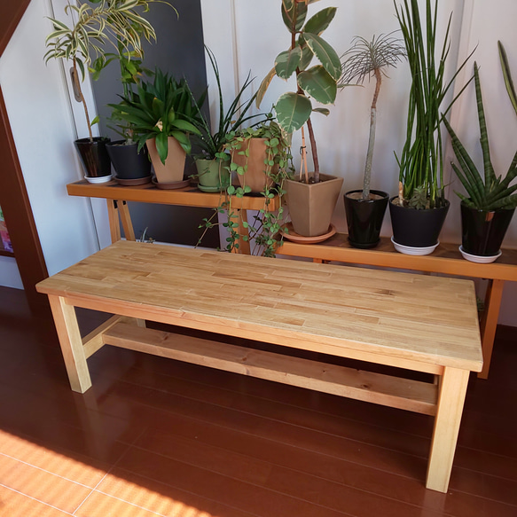ハンドメイド　ベンチ　高さ40cm T型シリーズ】人工木アルミベンチ 長さ180cm×幅36cm×高さ40cm | DIY