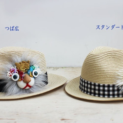 <再販＞lion hat つば広２色 5枚目の画像