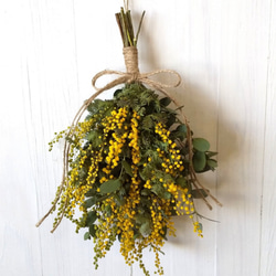 ユーカリとスターチスのスワッグ ドライフラワー はなゆき 通販