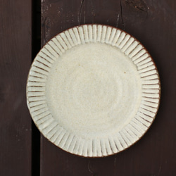 お皿　しのぎ　直径約１２ｃｍ　取り皿 4枚目の画像