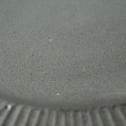 お皿　しのぎ　深皿　黒　直径約27.5ｃｍ　大皿 4枚目の画像