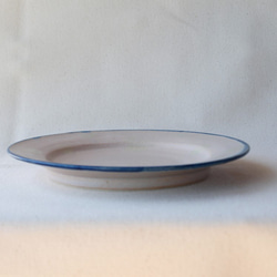 【ピンク　お皿 】 　陶器　　21ｃｍ 4枚目の画像