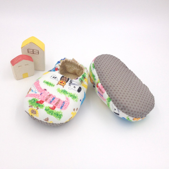 蠟繪牧野-學步鞋/寶寶鞋/嬰兒鞋 第2張的照片