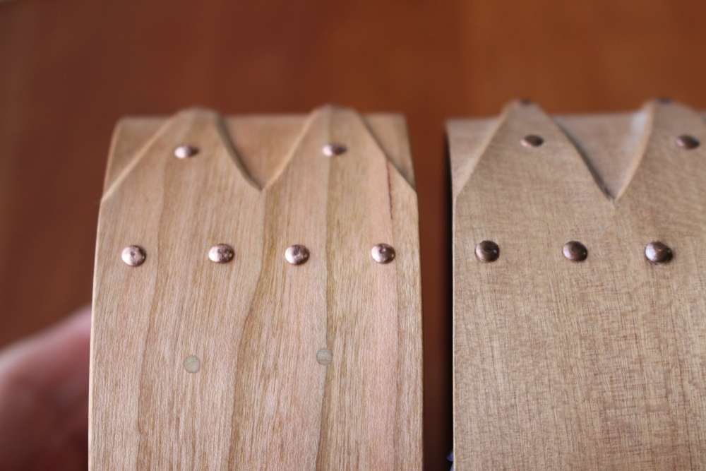 シェーカースタイルの置き時計（チェリー）