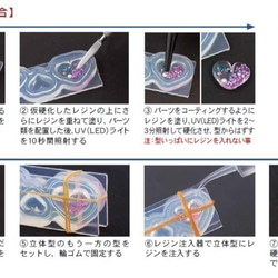 (ka126) シリコンモールド　クレイジュエリー　香水瓶　エレガンス　パフューム　立体型　レジン　粘土 4枚目の画像