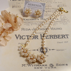 necklace【vintage flower】002 第1張的照片