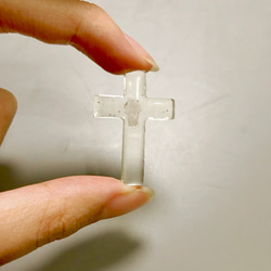 十字架-水母1號（可訂製不鏽鋼項鍊/純銀項鍊） 第1張的照片