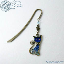 【11月生日石黃玉】星空貓書籤 第2張的照片