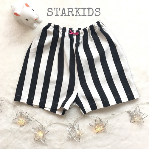 ストライプショートパンツ 80.90㎝ 子供服 STAR KIDS 通販 1051808  