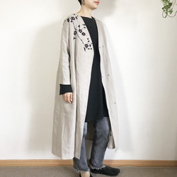 亞麻布 / Haori Beige &lt;Sumiume&gt; 第1張的照片