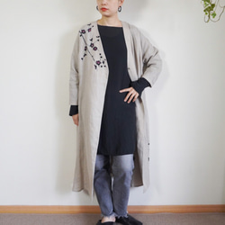 亞麻布 / Haori Beige &lt;Sumiume&gt; 第8張的照片