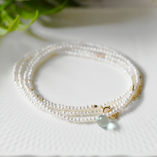 スマートスクラブス 本真珠ネックレス、ブレス、ロングネックレス３