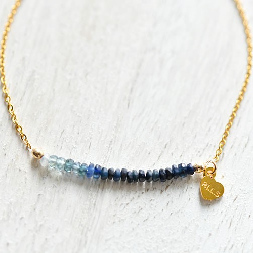 カリスマ性、勝利運などを高める ブルーサファイアのブレスレット 9月