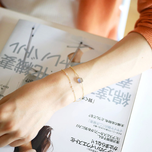 潜在能力を開花させる◇ラブラドライト◇ブレスレット約10.1㎜