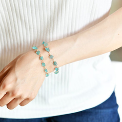 稀有的磷灰石手鍊，可加強和連結紐帶 第6張的照片