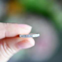 鏤空蕾絲戒指，小指戒指，指骨戒指，可疊戴，銀色 第6張的照片