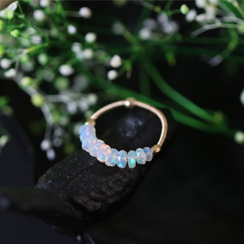 エチオピア　オパール　指輪 エチオピア オパール リング / Ethiopia Opal Ring 0 | iichi