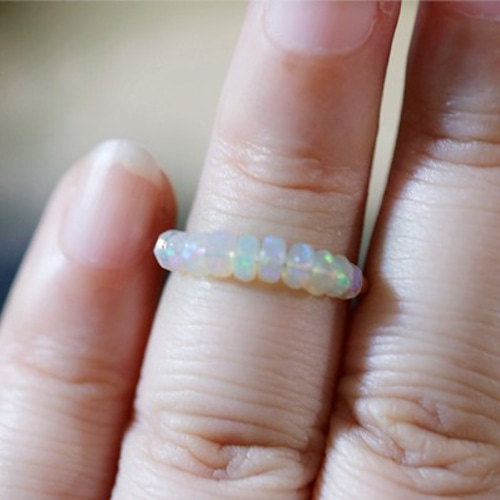 エチオピア　オパール　指輪 エチオピア オパール リング / Ethiopia Opal Ring 0 | iichi