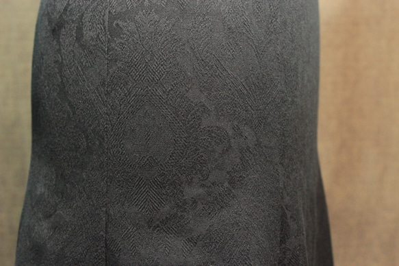 一個單點產品系列全棉提花喇叭裙黑色尺寸修復可能的&lt;&lt;免費送貨&gt;&gt; 第8張的照片
