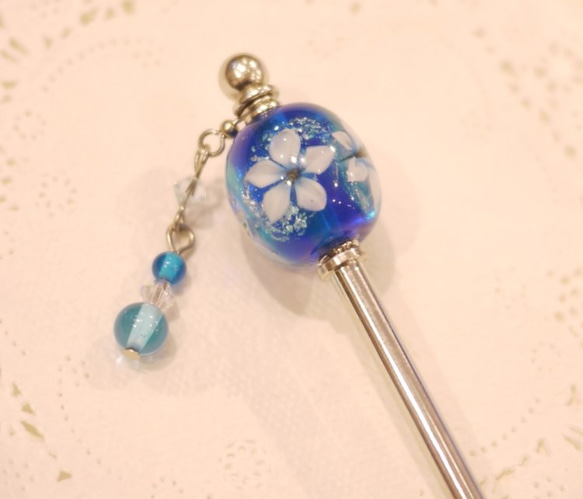 みゃこ様オーダー品 とんぼ玉のかんざし かんざし 大和屋 通販 1103576 