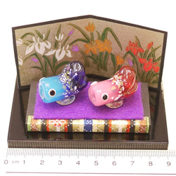 再販　ガラスの鯉のぼり　端午の節句　五月飾り 2枚目の画像