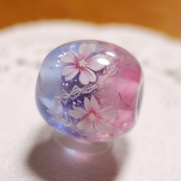 とんぼ玉 桜 とんぼ玉 大和屋 通販 6970198｜Creema(クリーマ)