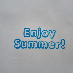 Enjoy Summer! はんこ。 2枚目の画像