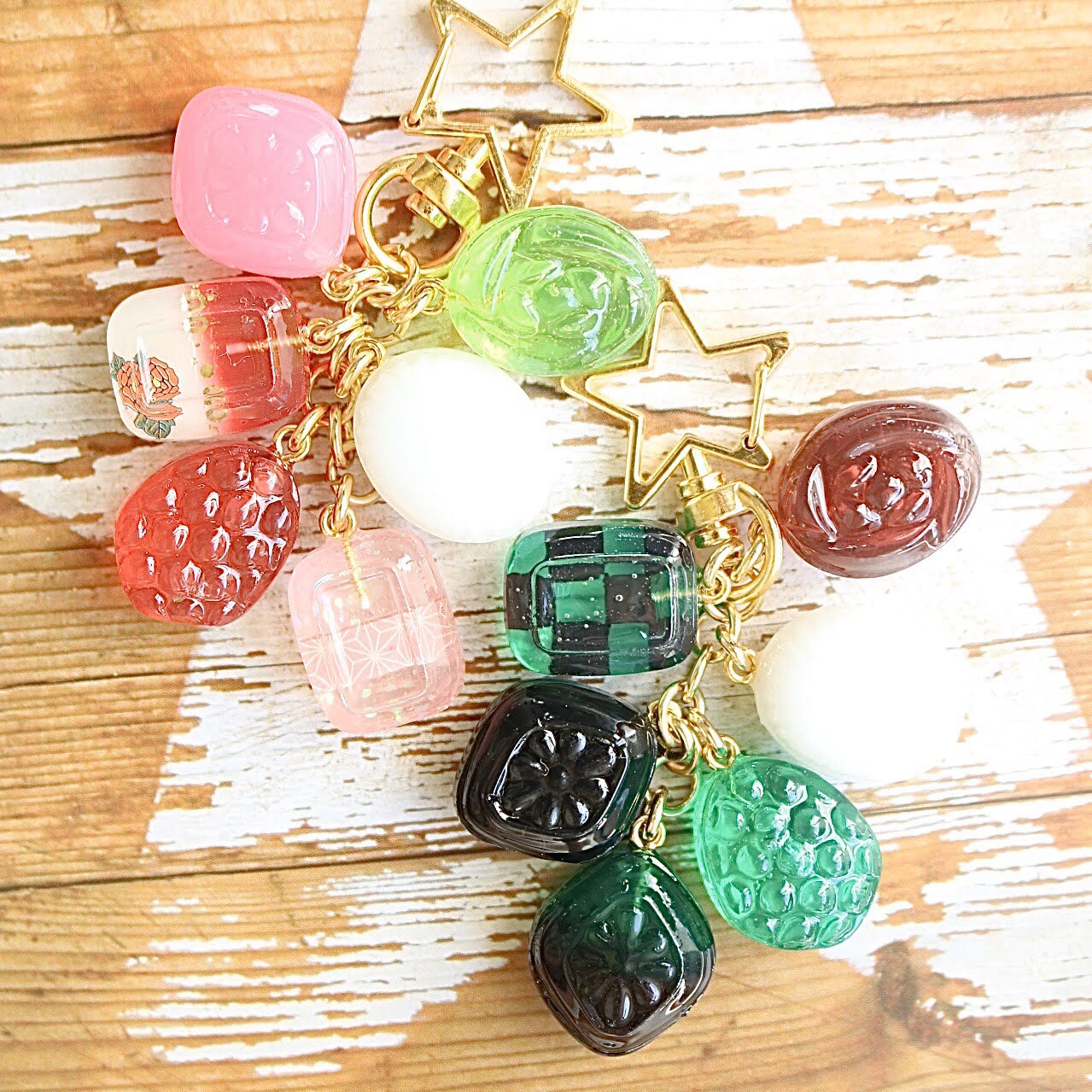 strawberryringo様お取り置き●  レジン☆キーホルダー