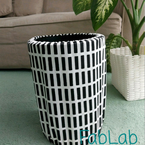 受注製作オーダーメイド☆ゴミ箱カバーアルテック風ブラック