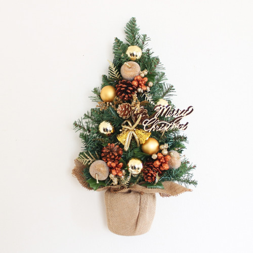 壁に掛けるクリスマスツリー リースタイプのクリスマスツリー　Z1051 壁に掛けるクリスマスツリー「送料無料」リースタイプのクリスマス