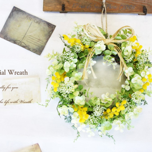 ミモザリース ミモザユーカリリース c2eb6f0d5cacf0fe6cf4bfd13b3e0e