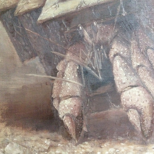 油絵F6号 コンクリートクラブ 絵画 黄土6号 通販 4356844
