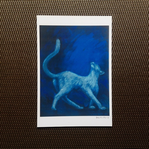 ポストカード 猫の絵５枚セット【Ｆ】 4枚目の画像