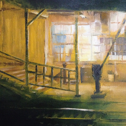 絵画 油彩 F4号 猫 厚塗り 油絵 2022/6 1 - mgmkrsw | minne
