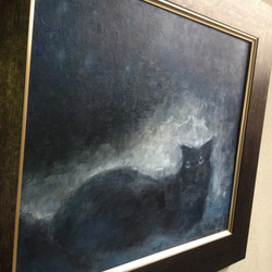 油絵F8号 藍ノ叢雲（あおのむらくも） 6枚目の画像