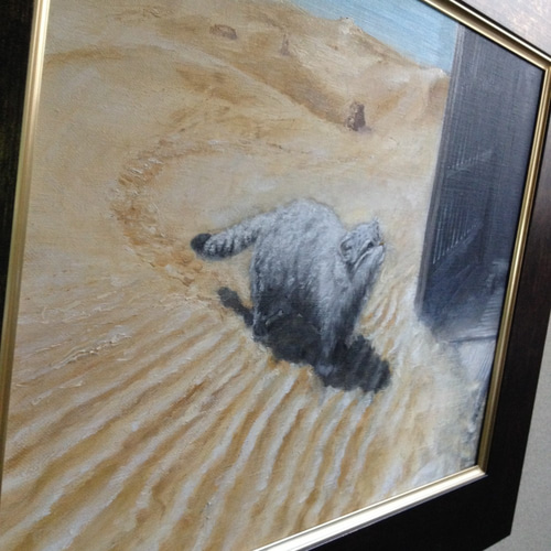 油絵F6号 砂漠の和室 絵画 黄土6号 通販 9683641|Creema(クリーマ) 油絵F6号 砂漠の和室 絵画 黄土6号 通販 9683641|Creema(クリーマ)